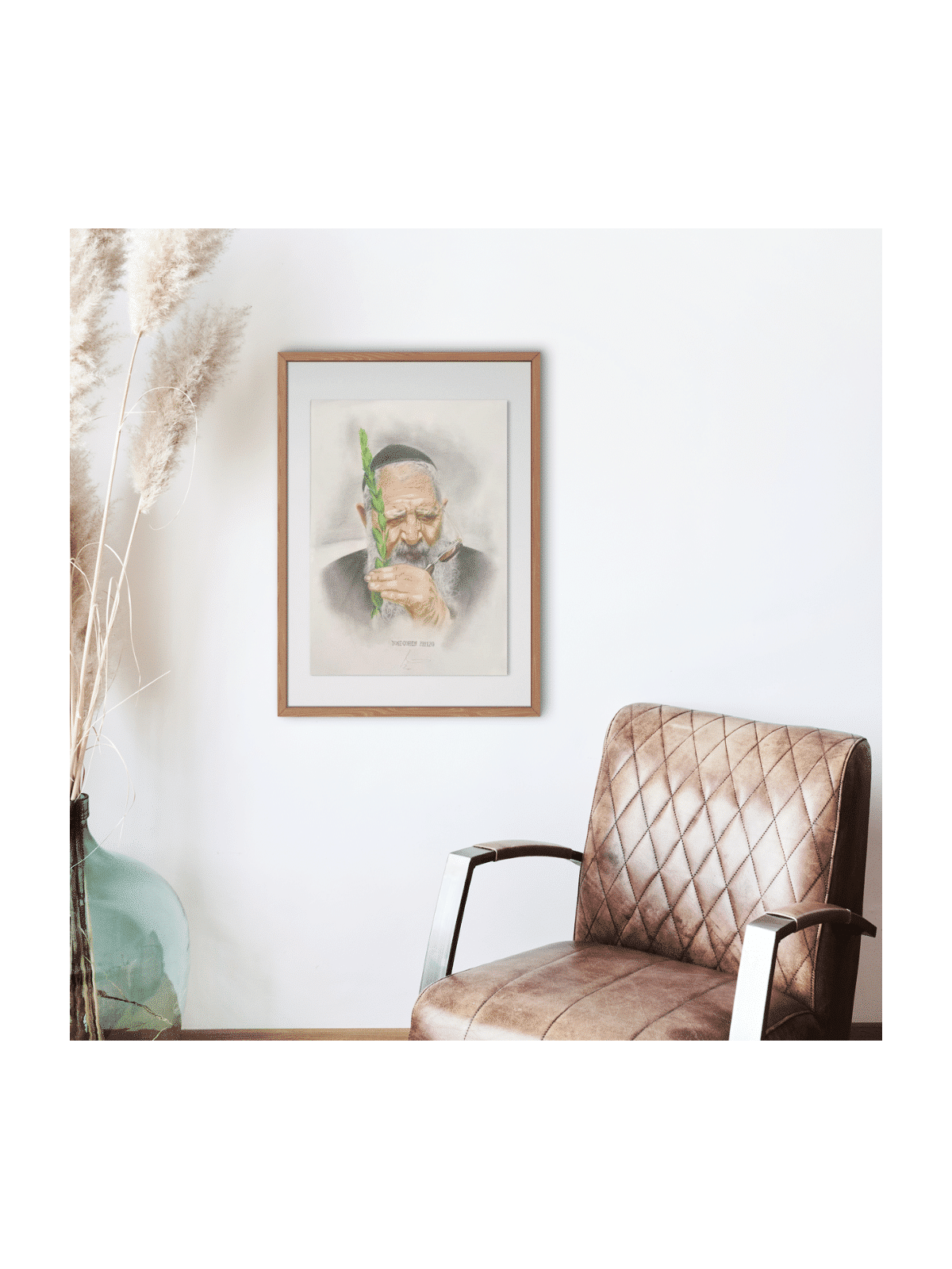 לכידת מהותו של הרב עובדיה יוסף בט עדין, ציורים יהודיים
