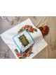 Couverture de pain de Shabbat traditionnelle avec Natu coloré, couvertures de Challah,