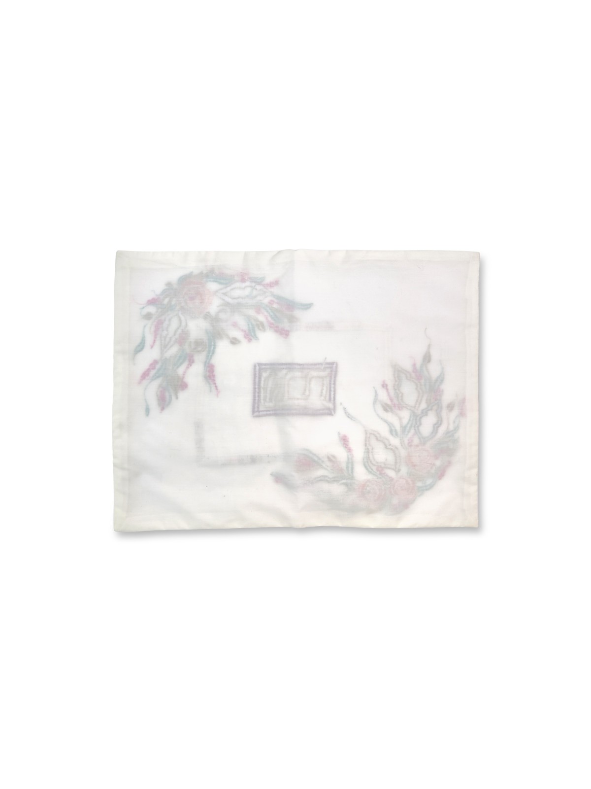 Couverture Challah brodée de roses roses pour le Hamot, couvertures Challah,