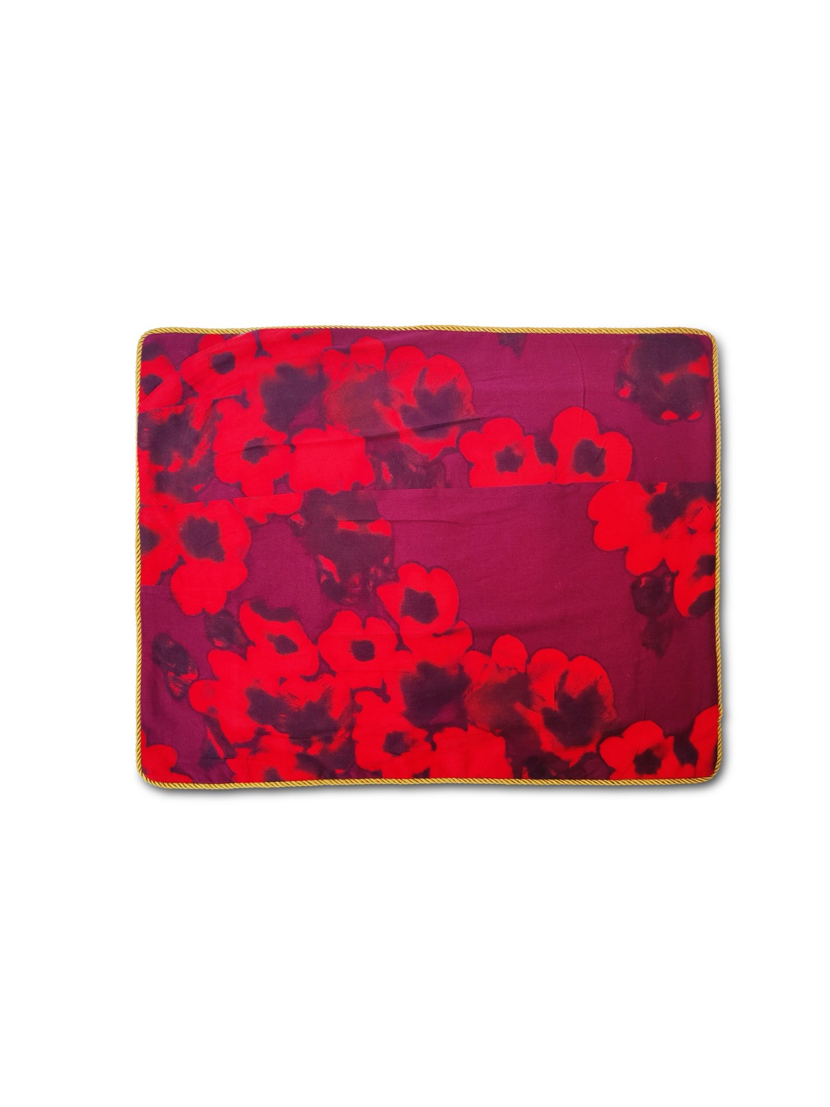 Couverture Challah brodée florale rouge pour Shabbat a , Couvertures Challah ,
