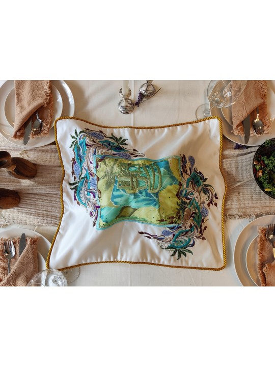 Couverture de Challah brodée en tissu de haute qualité avec, couvertures de Challah,