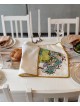 High Quality Fabric Embroidered Challah Cover with , Challah Covers ,