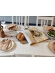 Nuance de taille énorme de bleu « שבת » Cha brodé à la main, couvertures Challah,