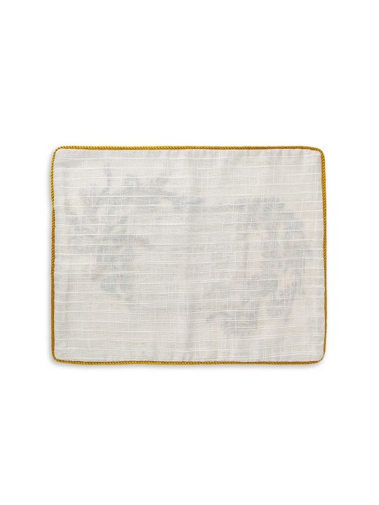 Nuance de taille énorme de bleu « שבת » Cha brodé à la main, couvertures Challah,
