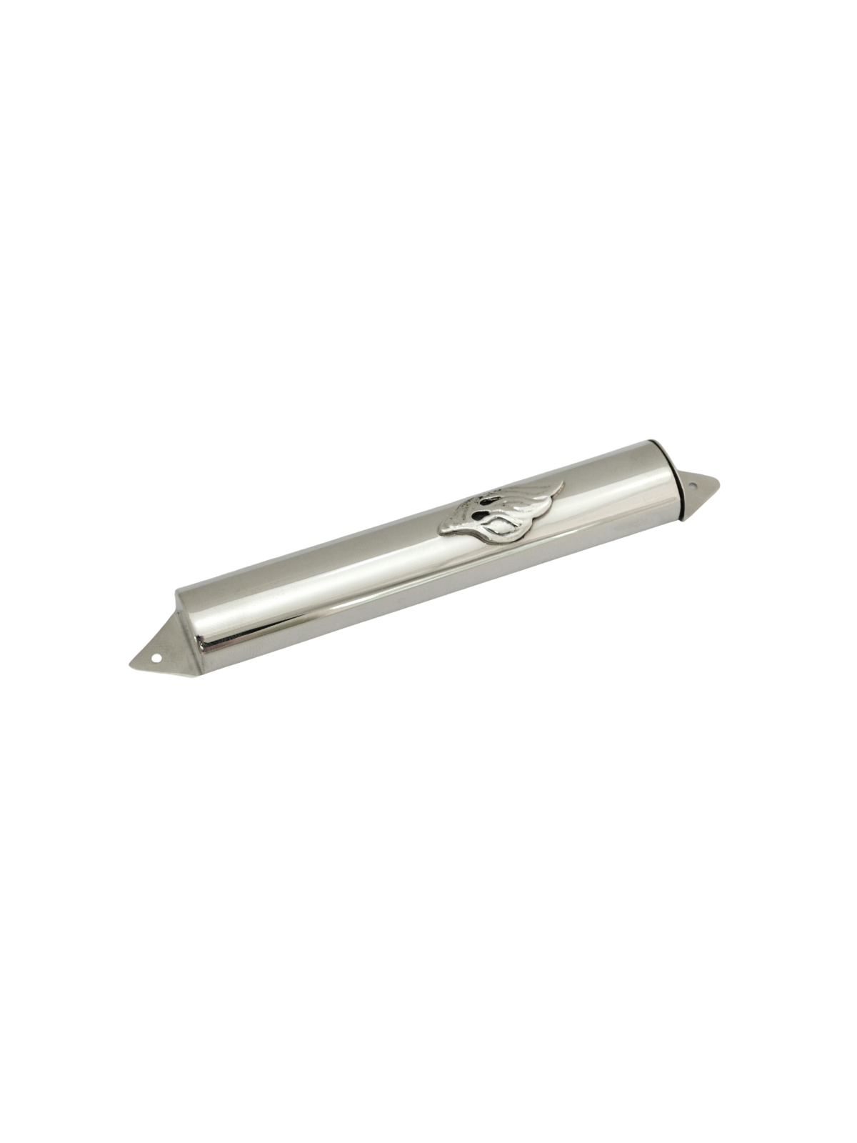 Minimalist Silver Mezuzah Case with Smooth Finish , Avi Nadav Mezuzah