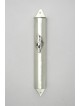 Boîtier Mezuzah argenté minimaliste avec finition lisse, Avi Nadav Mezuzah