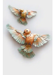 Unique Bird Copper Wall Hanging Art , Jewish Wedding Gifts , Israeli J
