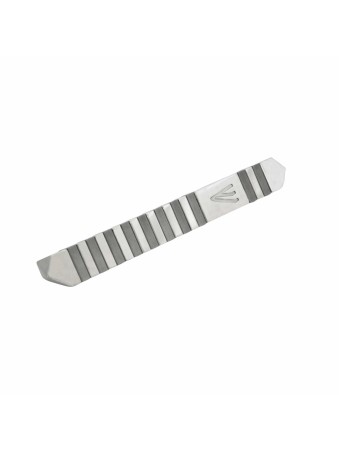 Boîtier moderne en aluminium de mezouza de triangle de XL, mezouza extra large, Israël