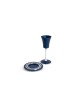 Aluminum Wine Cup with an Elegant Stem , Modern Kiddush Cups , Israeli