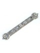 Filigree Ornated Yemenite Mezuzah Case , Large Mezuzahs , Israeli Juda