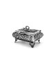 Petit Coffre Design Filigrane Argent Besamim Spice B , Argent Massif J