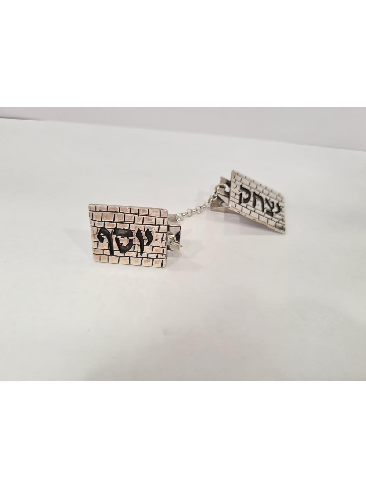 Clips Talit personnalisés avec texture du mur occidental, clips Talit, israélien