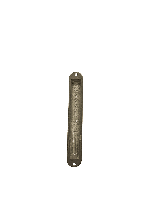 7 Mezuzah Cases Pewter Set Seven Species design , Avi Nadav Mezuzah Ca