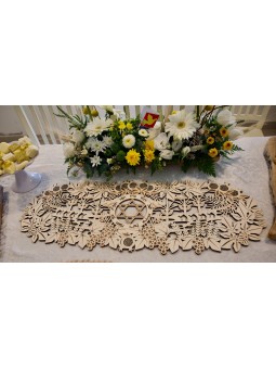 Shavuot Table Runner , Tu B'Av Gifts , Israeli Judaica