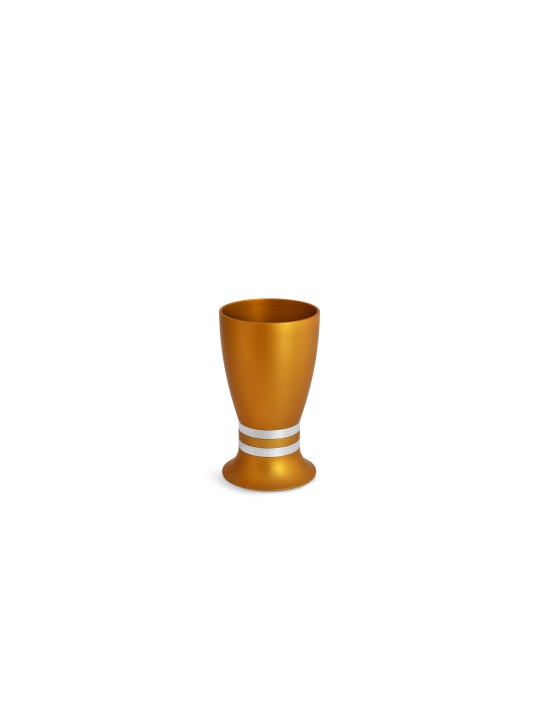 Kiddush en aluminium défini des couleurs personnalisées, tasses de Kiddush modernes, Jud israélien