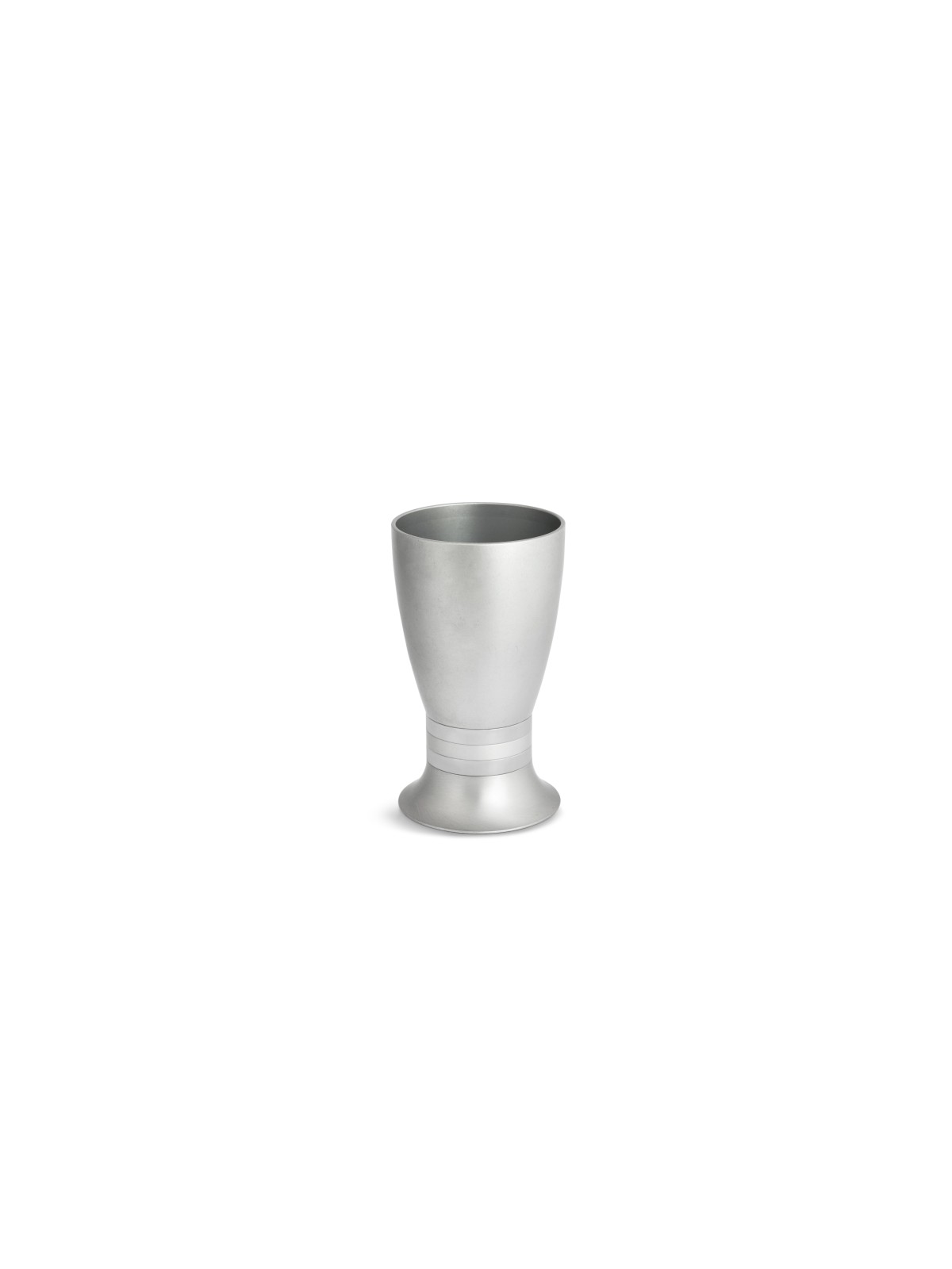 Modern Aluminum Sabbath Kiddush Cup , Modern Kiddush Cups , Israeli Ju