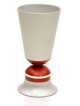 Stunning Double Colored Cup for Kiddush , Modern Kiddush Cups , Israel