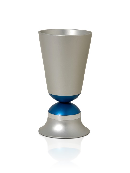 Stunning Double Colored Cup for Kiddush , Modern Kiddush Cups , Israel