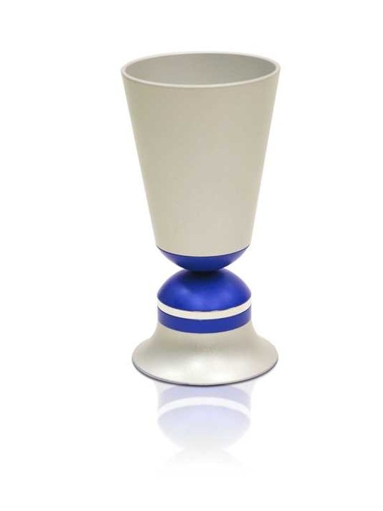 Stunning Double Colored Cup for Kiddush , Modern Kiddush Cups , Israel