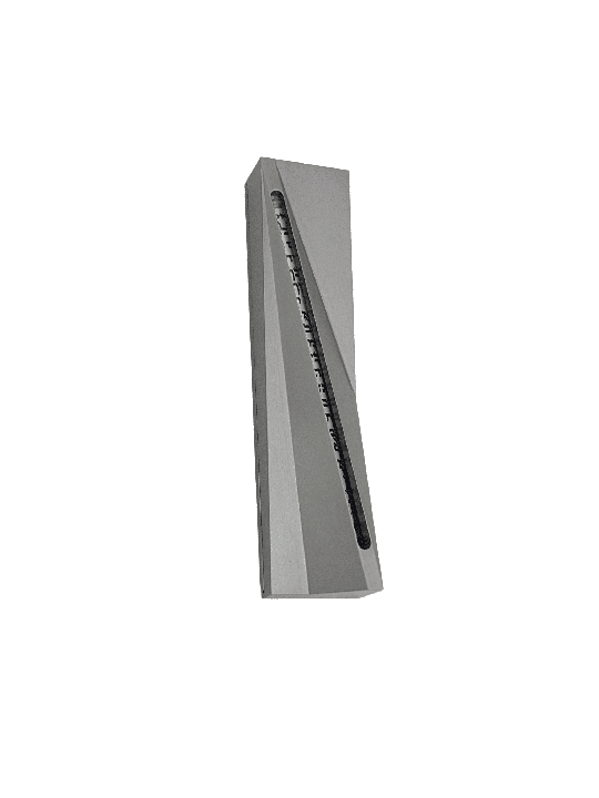 Contemporary Designed Aluminum Mezuzah Cover , Large Mezuzahs , Israel