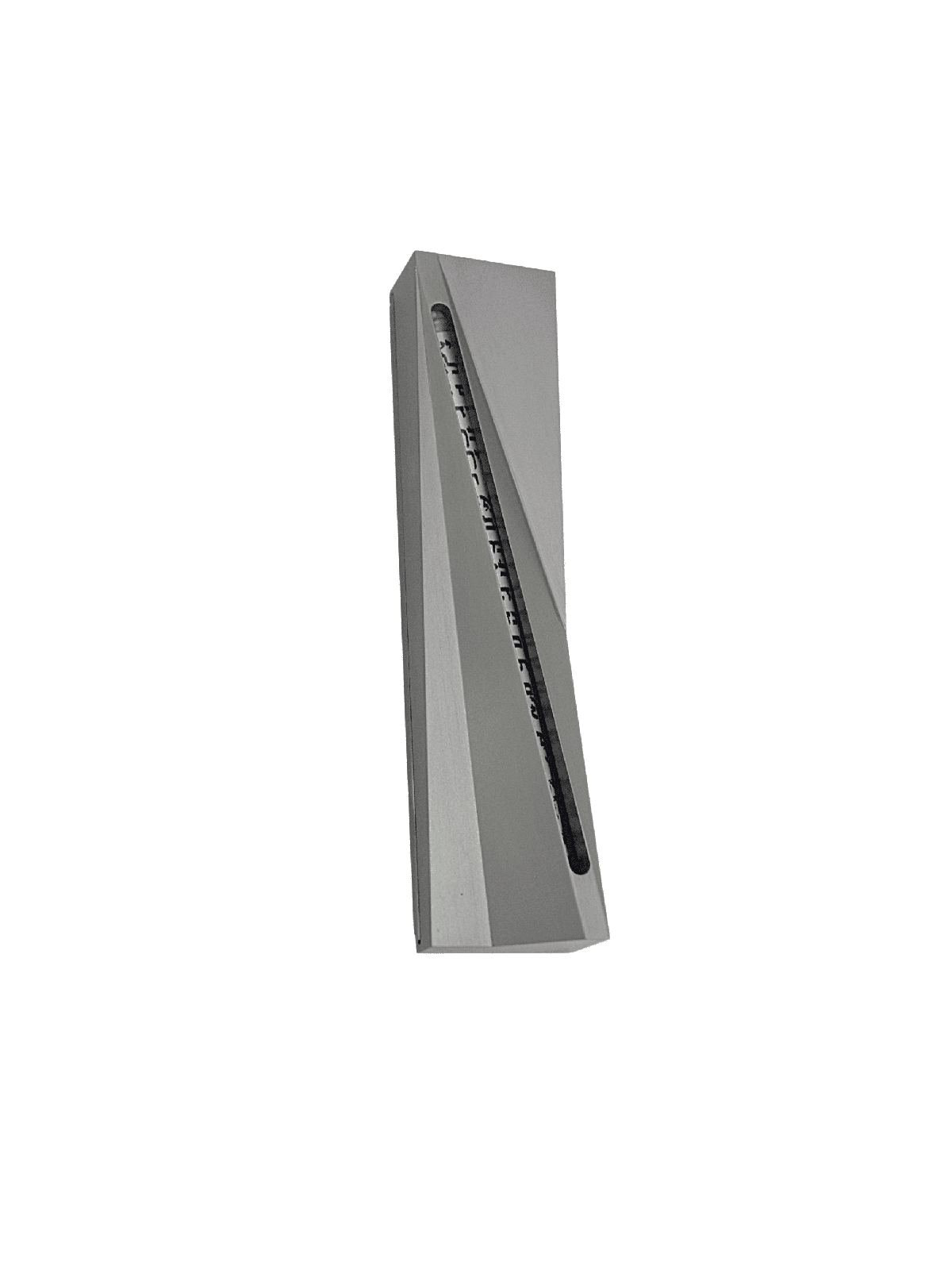 Contemporary Designed Aluminum Mezuzah Cover , Large Mezuzahs , Israel