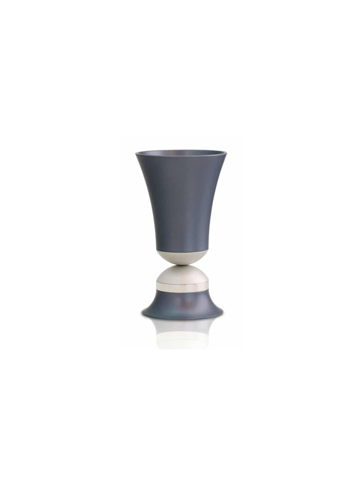 Superbe ensemble coloré en aluminium de Kiddush, tasses de Kiddush modernes, israélien