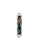 Silver Colorful Mezuzah Case with Cold Enamel , For 7cm Scrolls , Isra