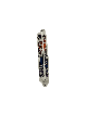 Silver Colorful Mezuzah Case with Cold Enamel , For 7cm Scrolls , Isra