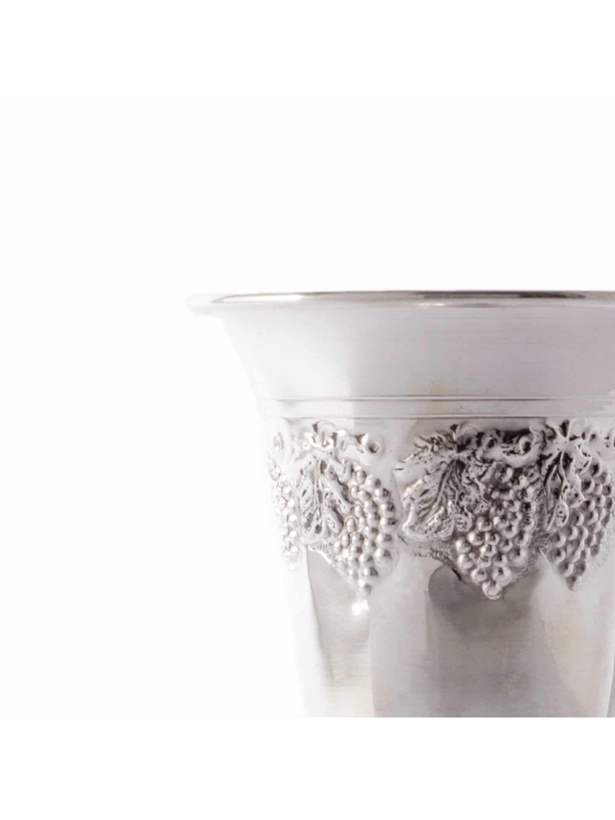 Coupe à vin de Kiddouch en argent sterling, cadeaux de Pâque, Judaica israélienne