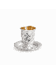 Classique en forme de cône en argent sterling bon garçon/fille, cadeaux de Pâque,