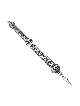 Elegant Filigree Mid Size Sterling Silver Torah Po , Passover Gifts ,