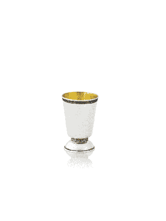 Elegant 925 Sterling Silver Small Liquor Cup , Passover Gifts , Israel