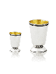 Élégante petite tasse à liqueur en argent sterling 925, cadeaux de Pâque, Israël
