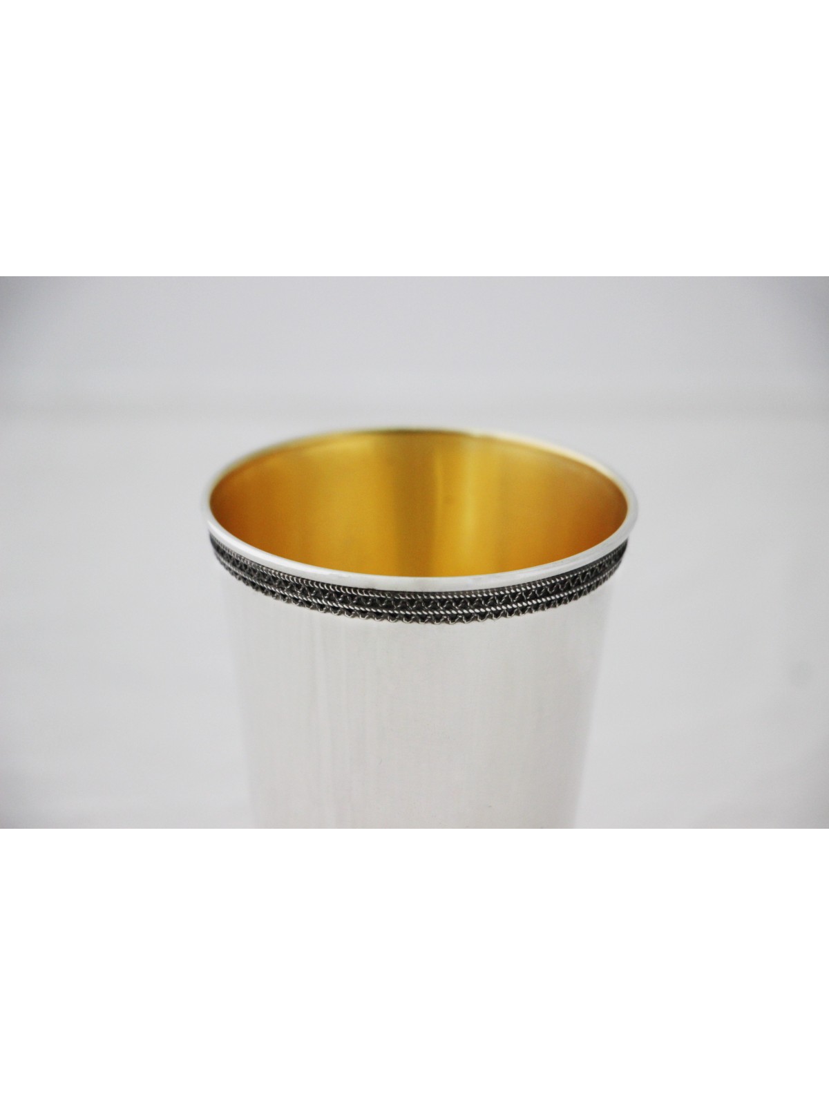 Élégante petite tasse à liqueur en argent sterling 925, cadeaux de Pâque, Israël