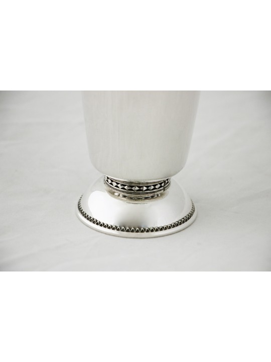Élégante petite tasse à liqueur en argent sterling 925, cadeaux de Pâque, Israël