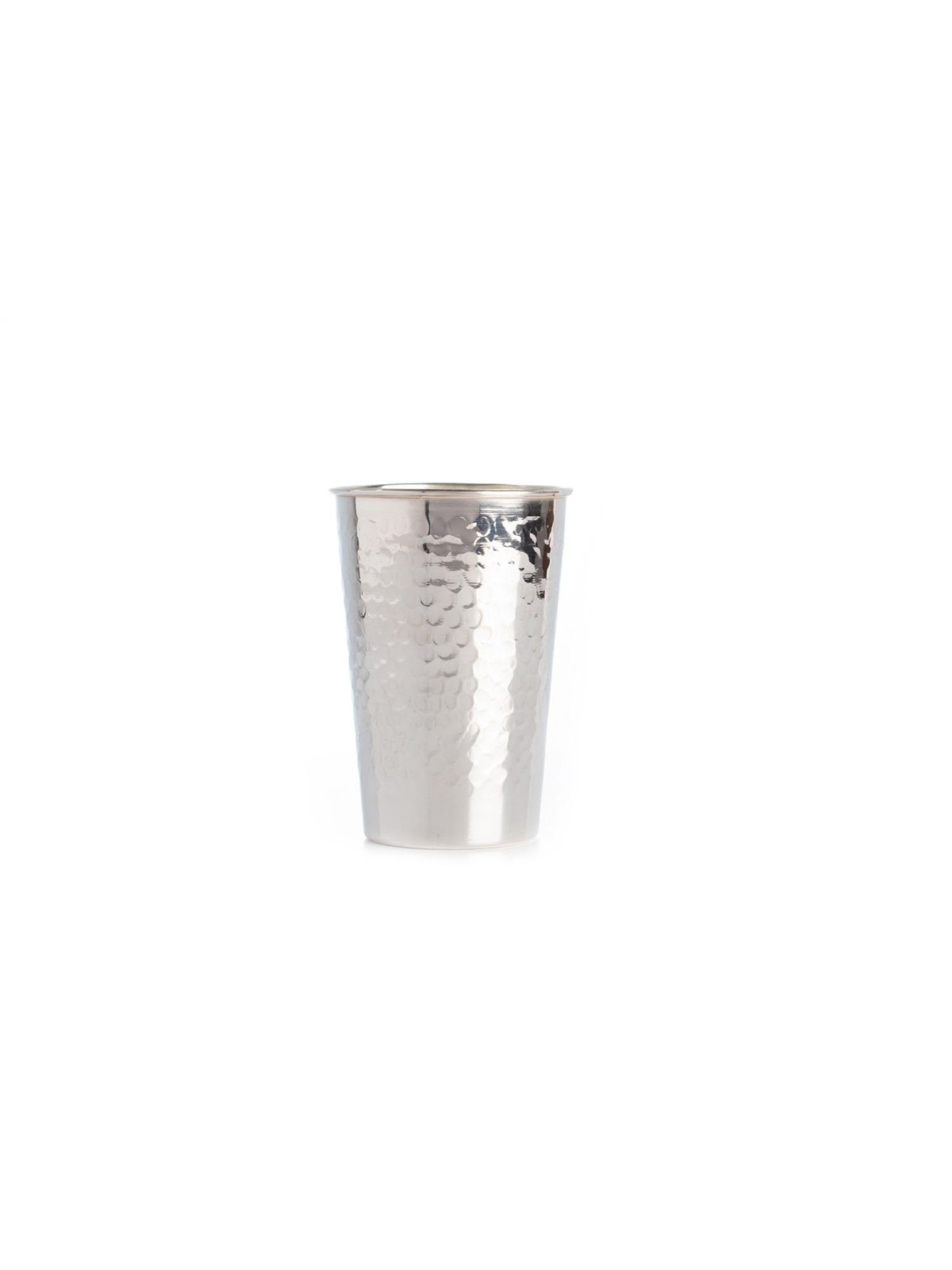 Coupe de Kiddouch martelée de taille moyenne en argent sterling, cadeaux de Pâque, Isra