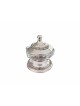 Adorable plat de miel en argent sterling et en verre pour Ro , Tu B'Av Gifts , I
