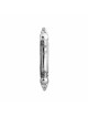 Étui Sterling Silver Mezuzah , Grandes Mezuzahs , Judaica israélien