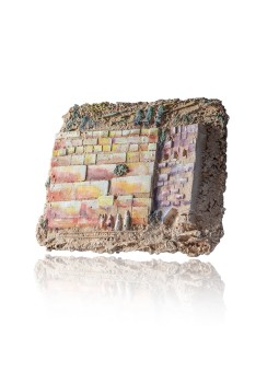 Sculpture en béton du mur occidental de Holly, cadeaux de mariage juifs, israélien