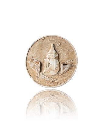 Le pilier Scu d'Absalom, Shalom Sofer, unique en son genre en béton et sable, est