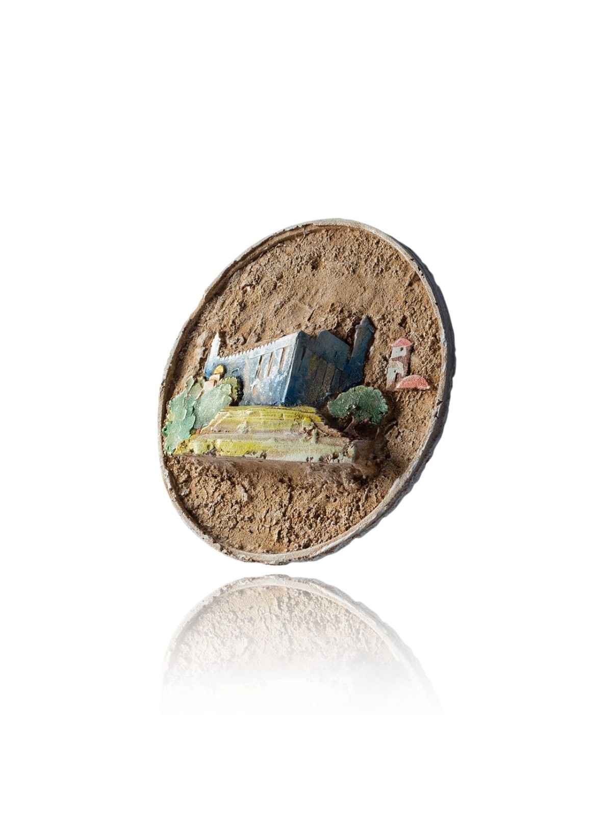 Beautiful Round Modern Cave of the Patriarchs Scul , Shalom Sofer , Is