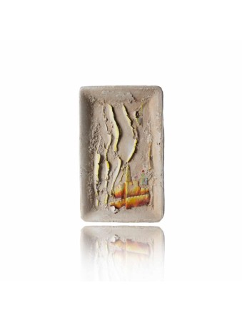 Sculpture Judaica moderne - « Jérusalem dans la flamme, Shalom Sofer, est