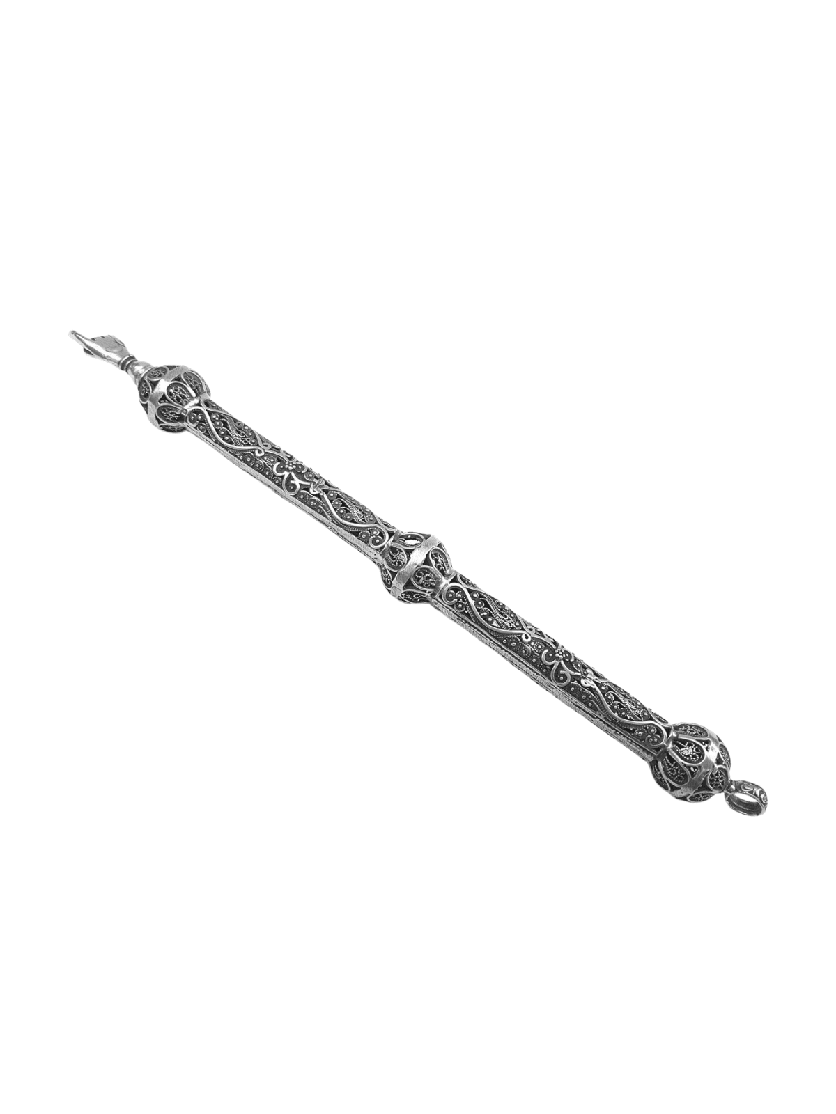 Personalized Torah Pointer with Refined Filigree D , Passover Gifts ,