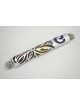 Étui Mezouza coloré unique en argent sterling, pour rouleaux de 7 cm, Israël