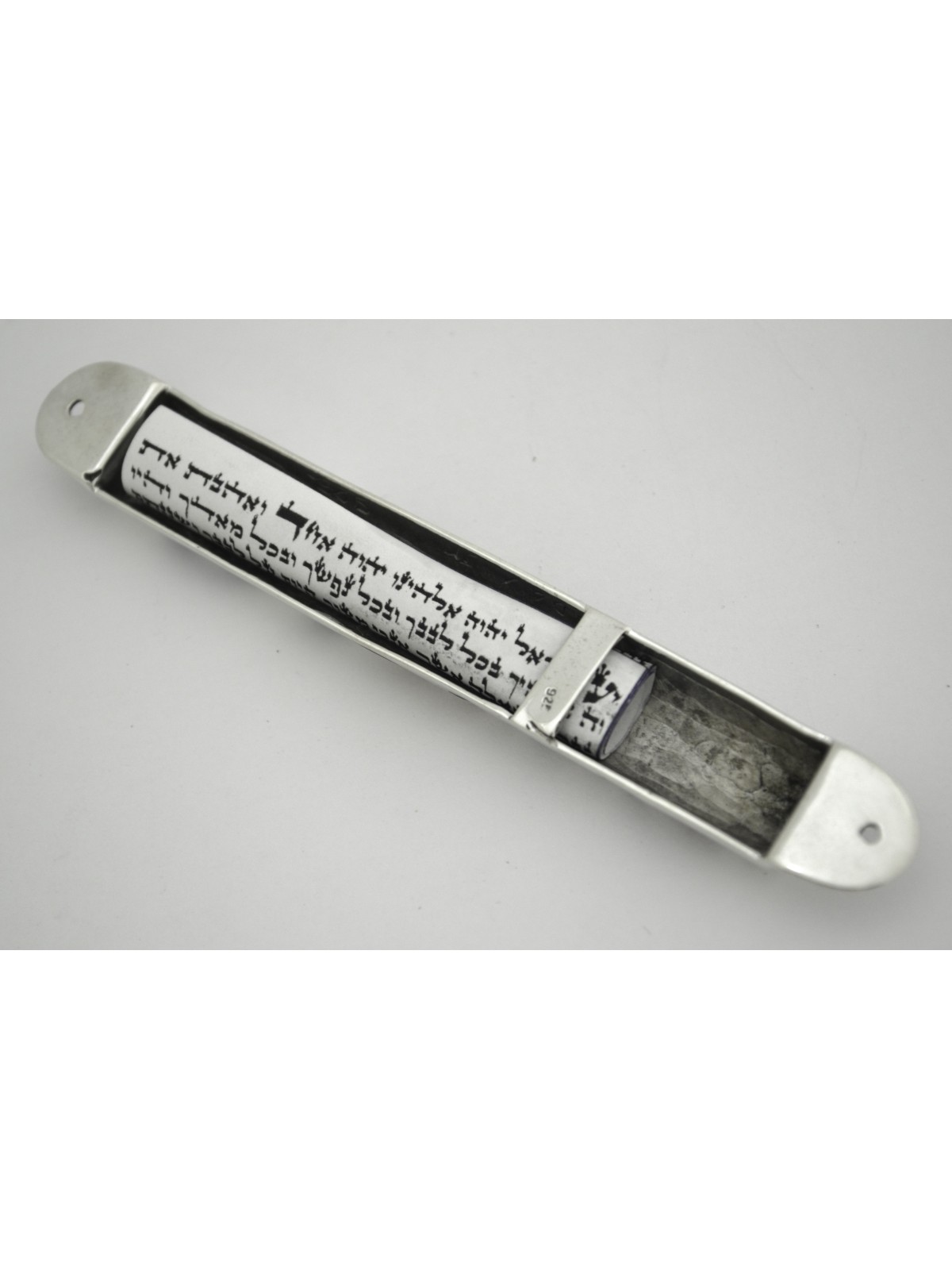 Étui Mezouza coloré unique en argent sterling, pour rouleaux de 7 cm, Israël