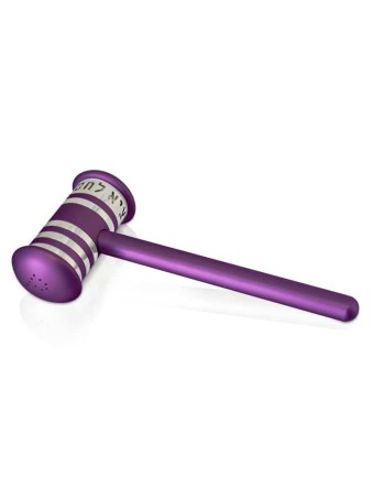 Gavel de sel et de poivre en aluminium unique, pendaison de crémaillère juive, israélienne