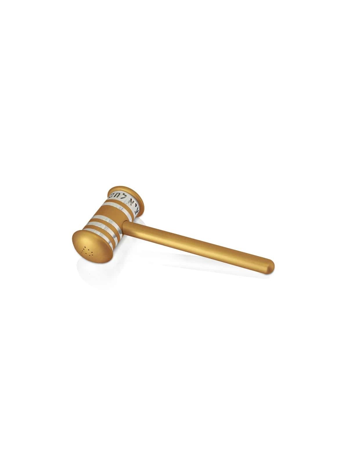 Gavel de sel et de poivre en aluminium unique, pendaison de crémaillère juive, israélienne