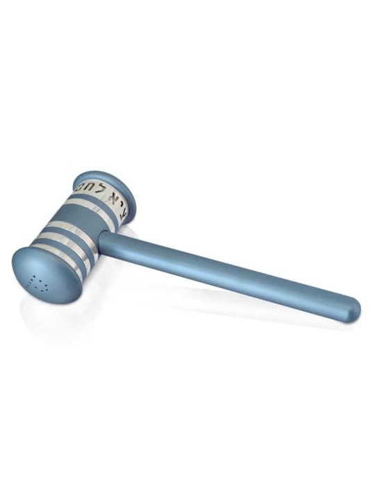 Gavel de sel et de poivre en aluminium unique, pendaison de crémaillère juive, israélienne