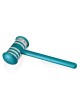 Unique Aluminum Salt and Pepper Gavel , Jewish Housewarming , Israeli