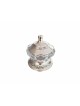 Stunning silver honey dish for Rosh Hashanah Holid , Tu B'Av Gifts , I
